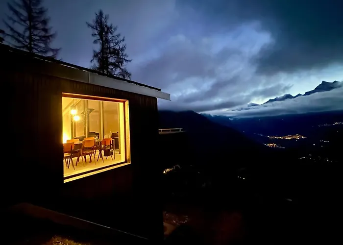 Contemporain Domek alpejski Gryon