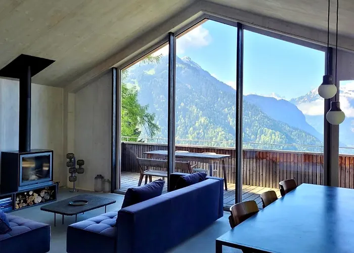 Contemporain Domek alpejski Gryon